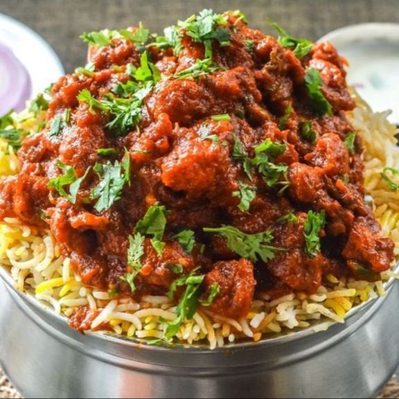 ABC Special Chicken Biryani (in omlette)