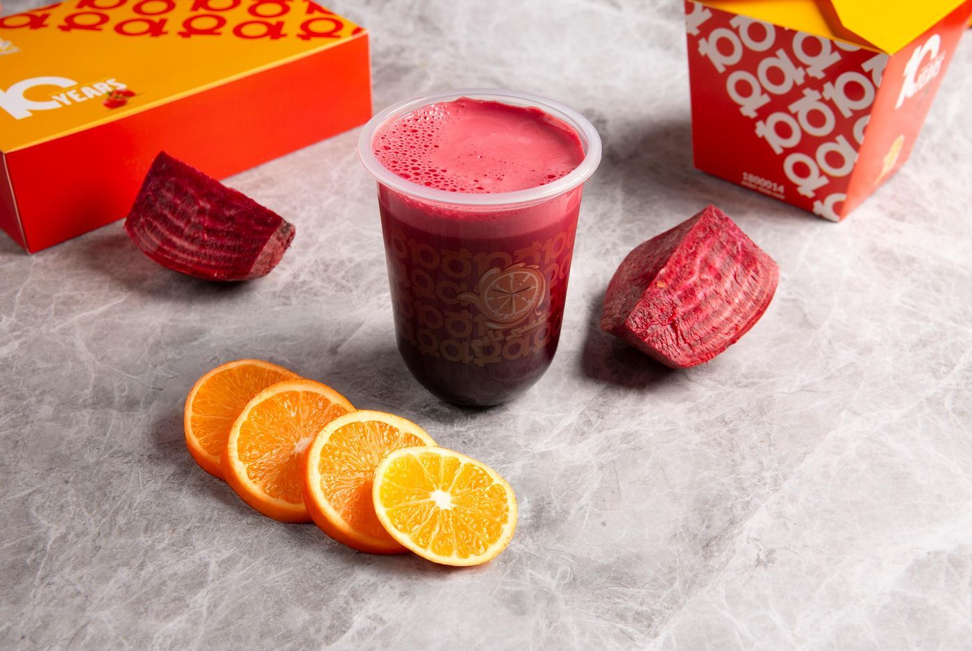 Orange and Beet