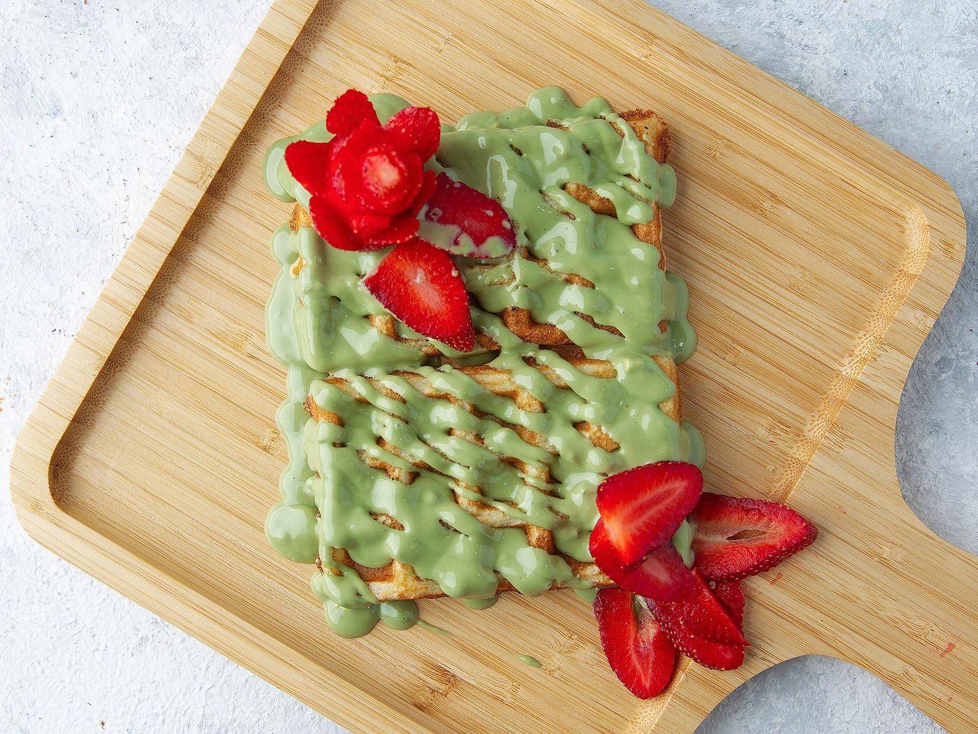 Pistachio Waffle