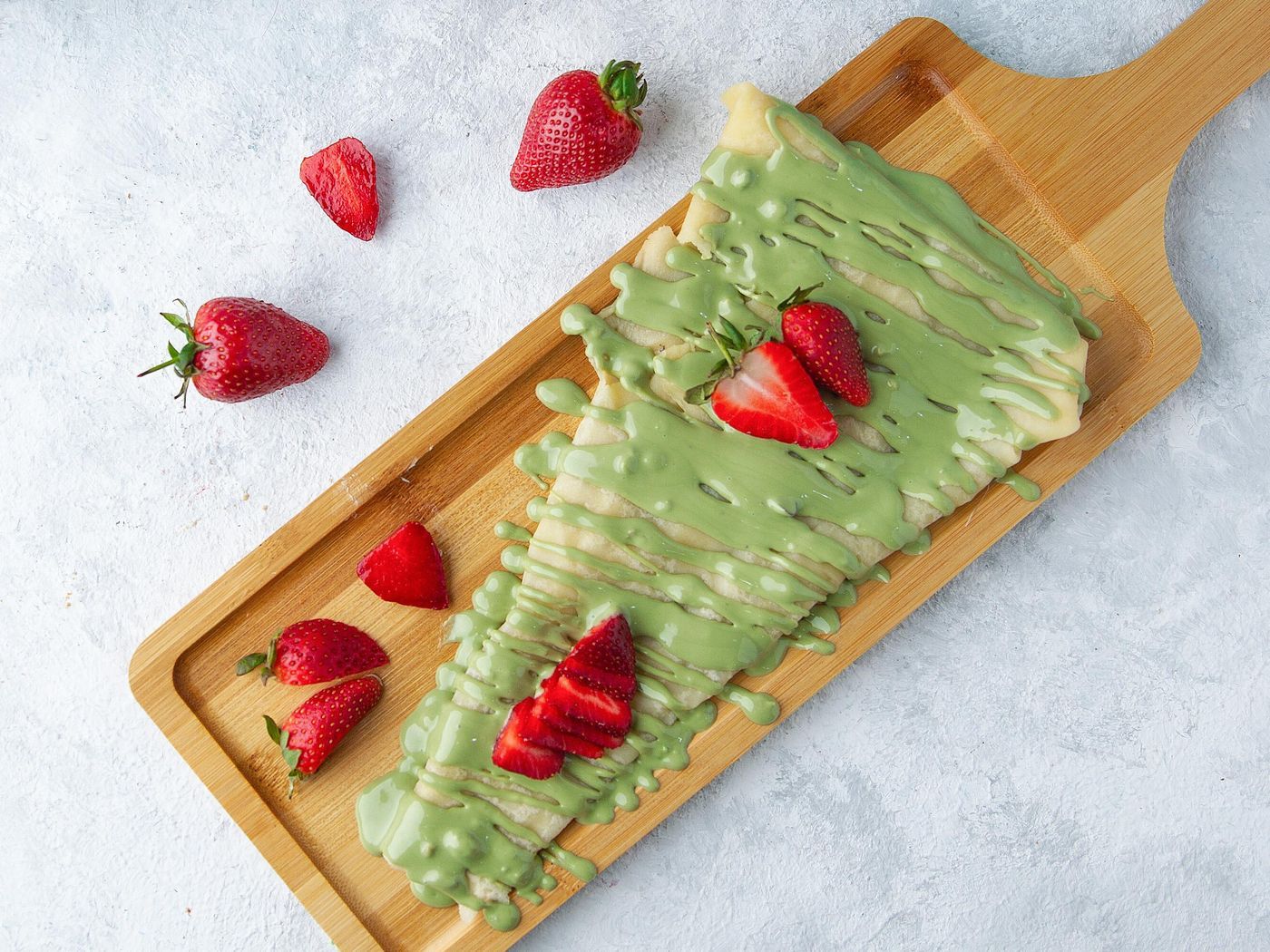 Pistachio Crepe