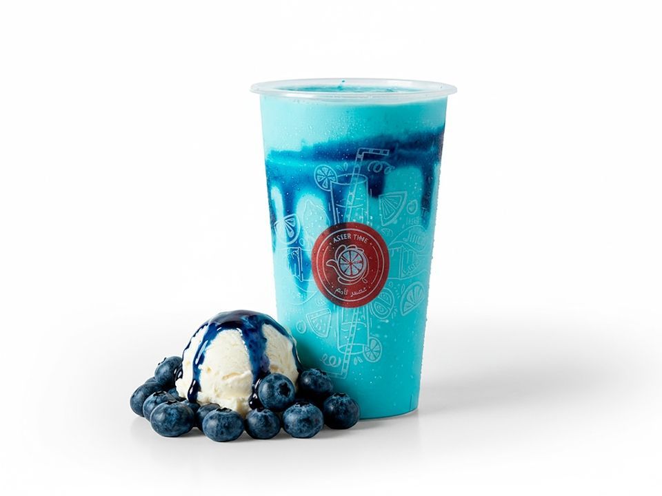 Electric Blue Raspberry Shake