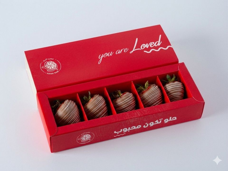 Strawberry Chocolate 5 Pcs