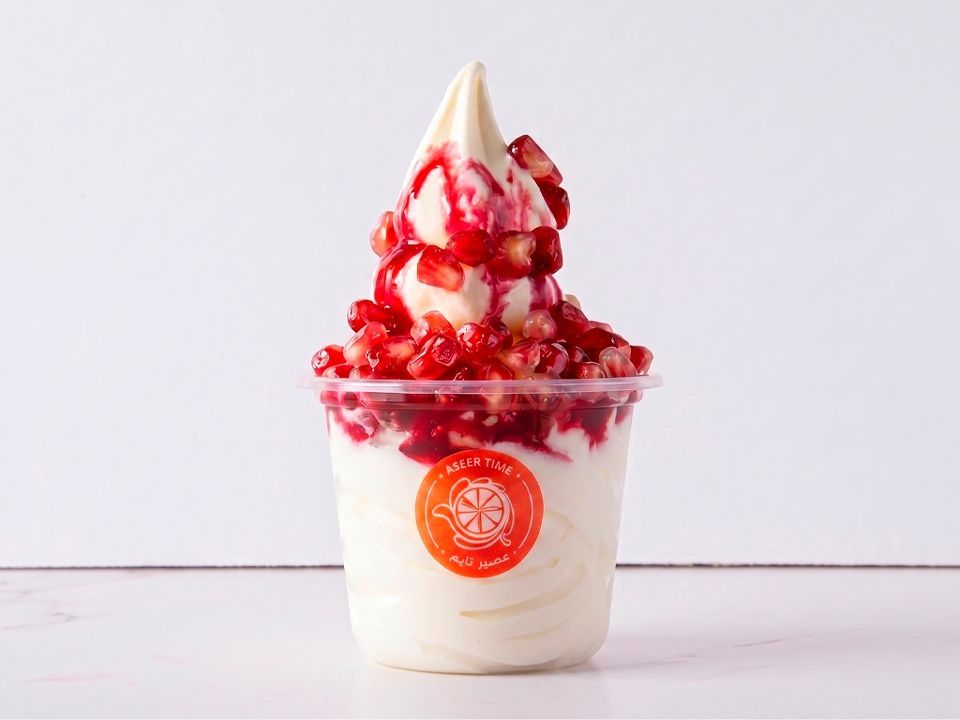 Pomegranate Ice Cream