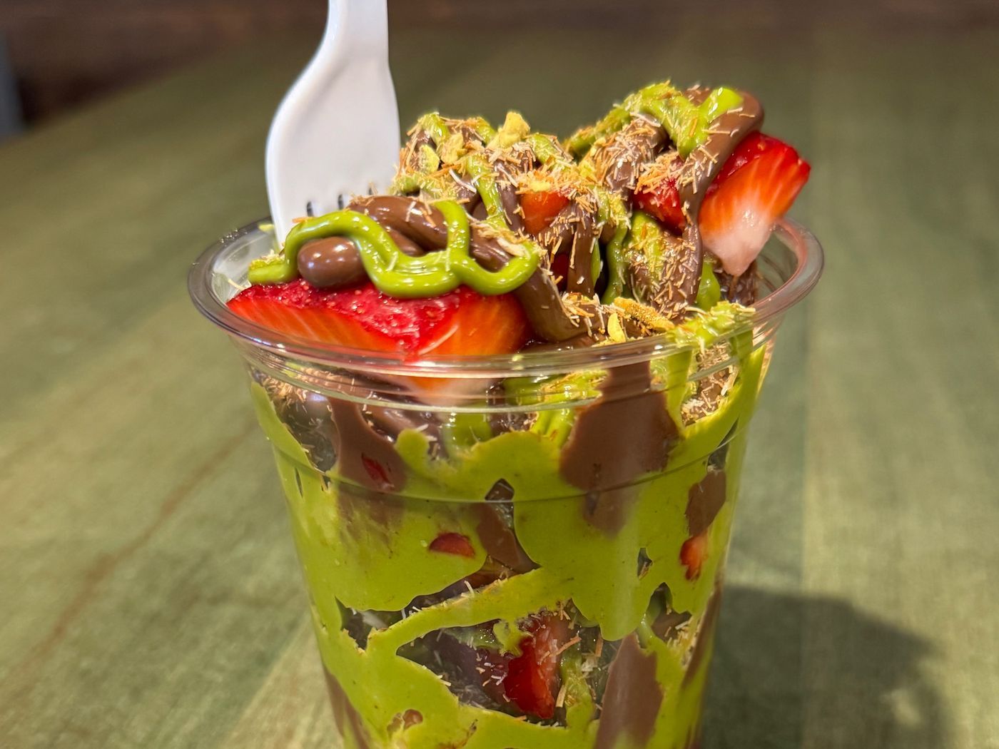 Dubai Chocolate Strawberry Cup