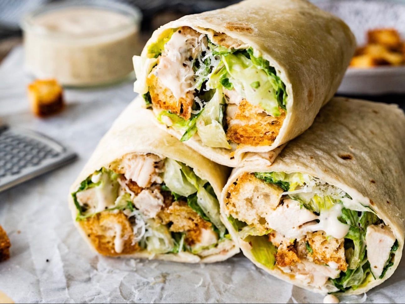 Chicken Caesar Wrap