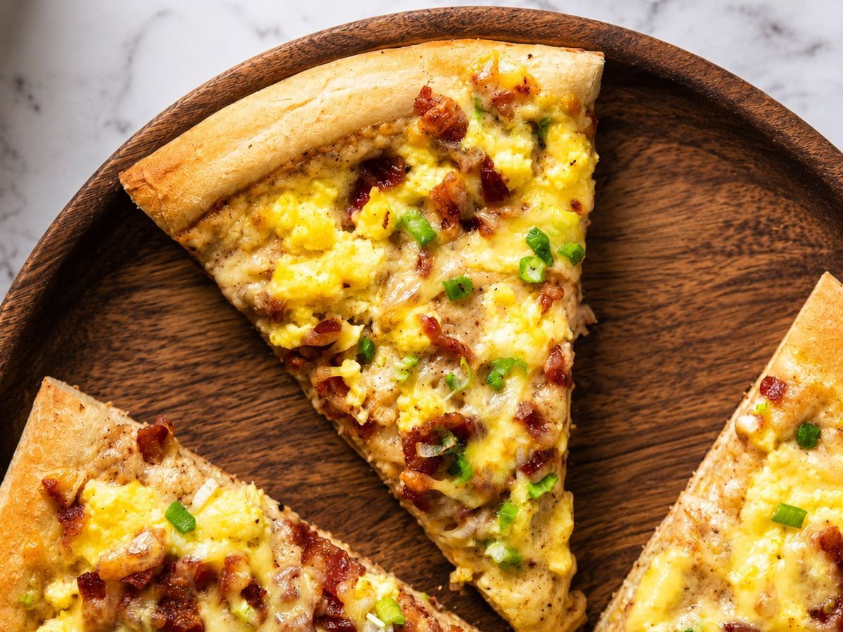 Western Breakfast Pizza