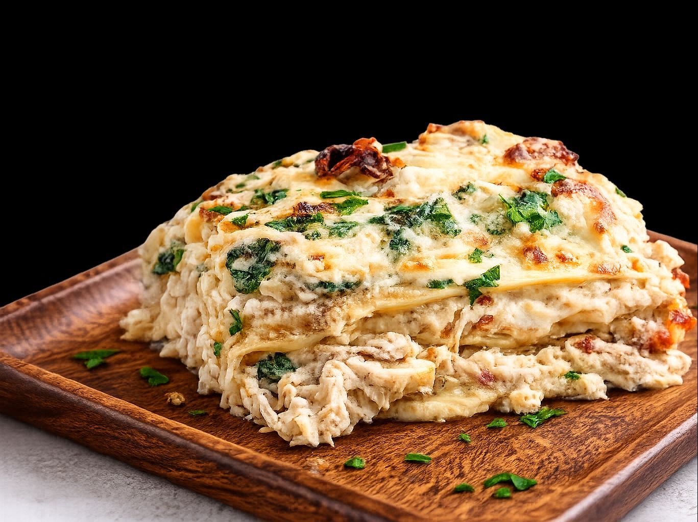 Chicken Alfredo Lasagna
