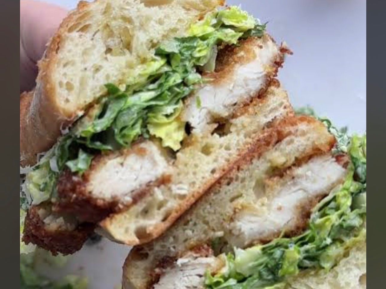 Chicken Caesar Sub 8"