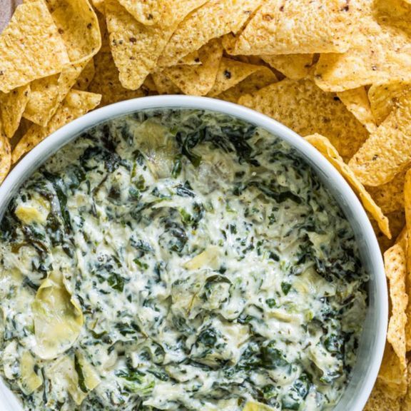 Spinach Dip & Chips