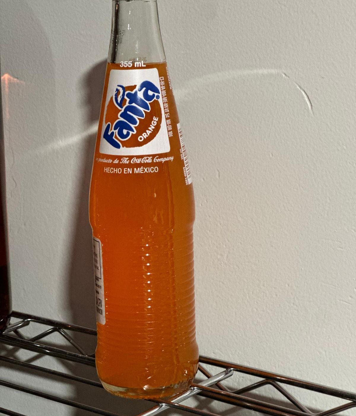 Fanta Orange Mexican, Bottle