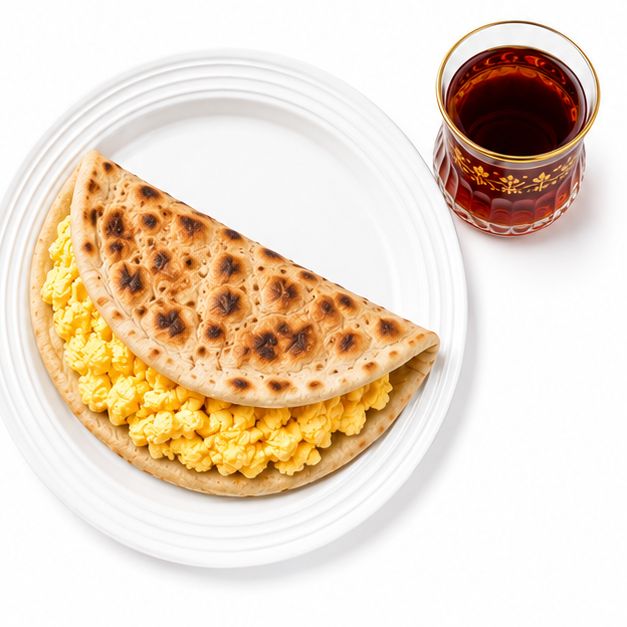 Egg Sandwich + Black Tea