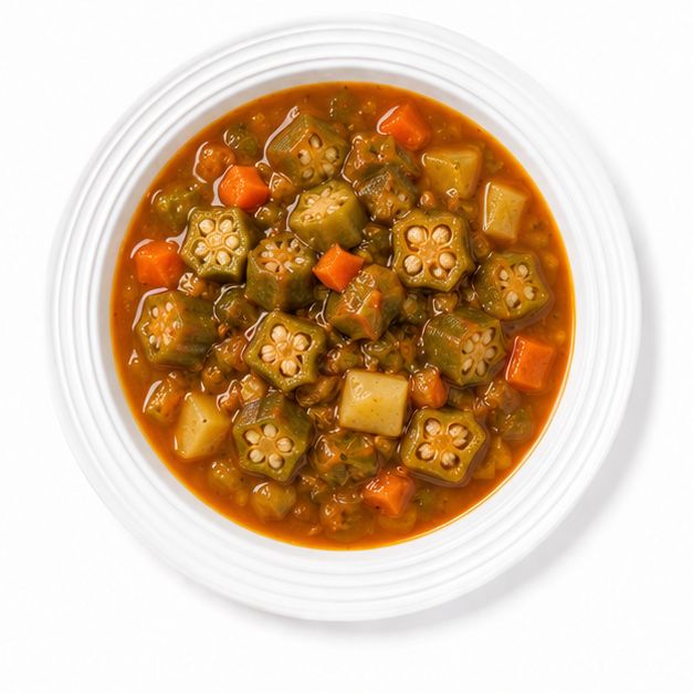 Okra Soup With Vegatables Soup