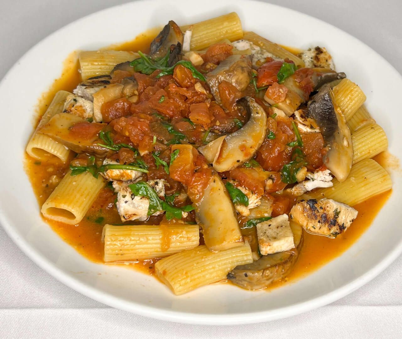 Rigatoni Portobello
