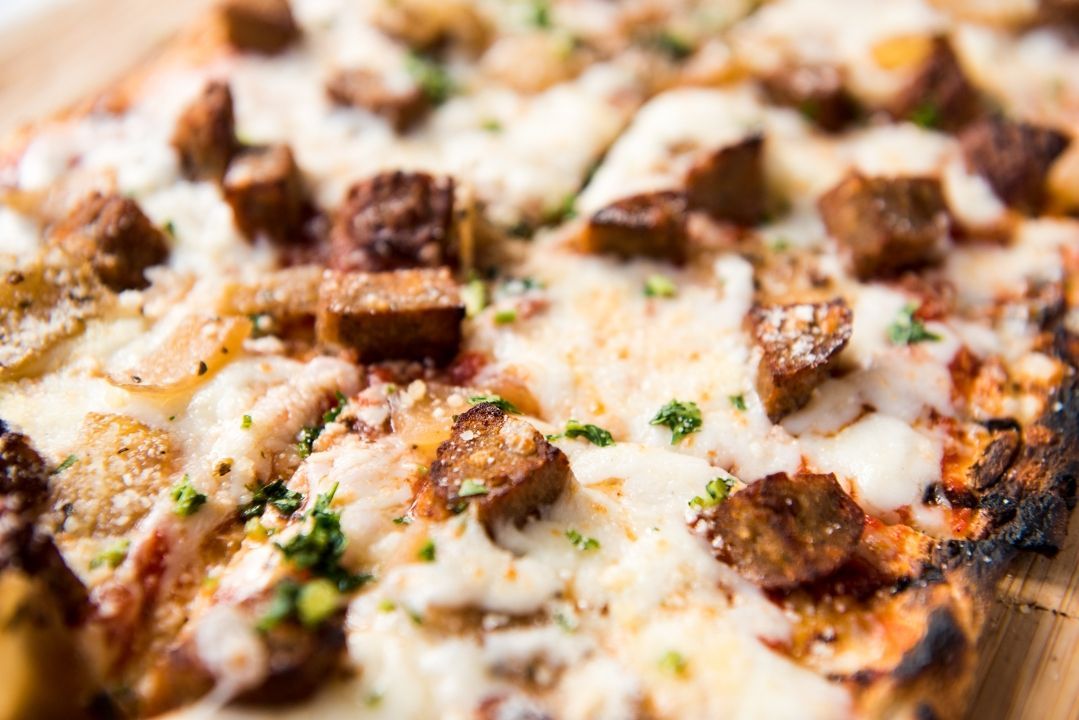 Maddie Meatball Flatbread