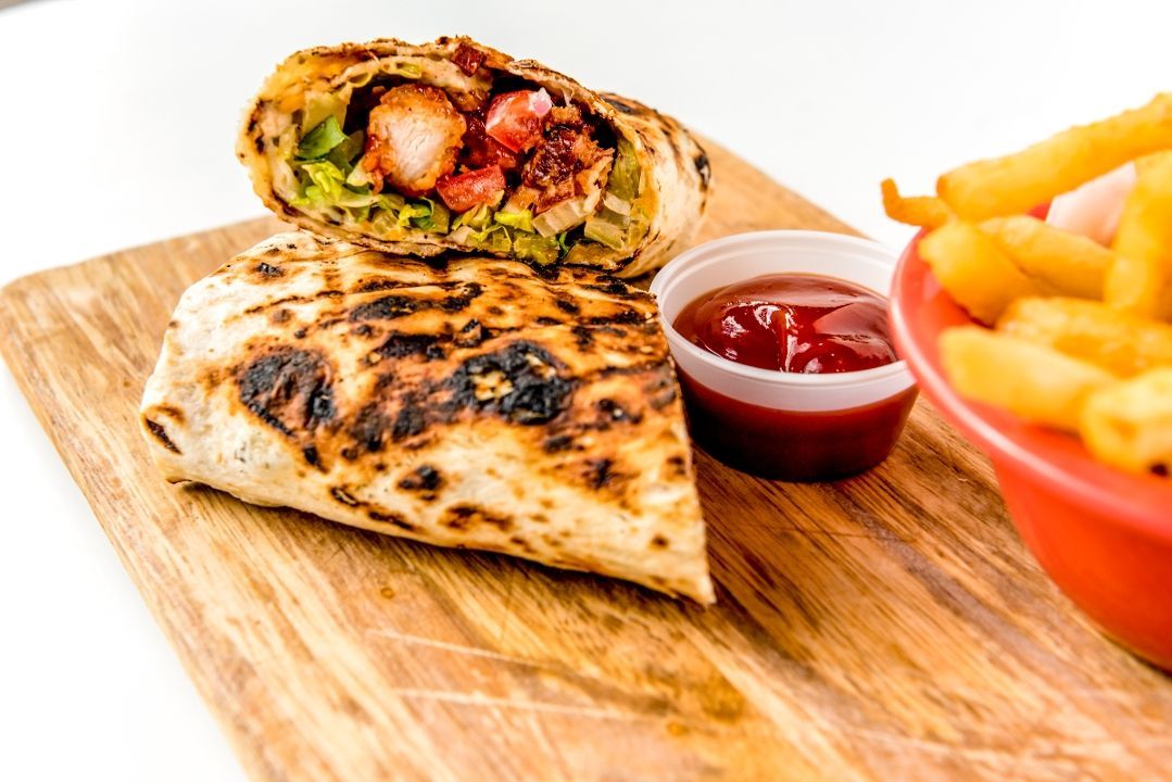 Spicy Junk Wrap