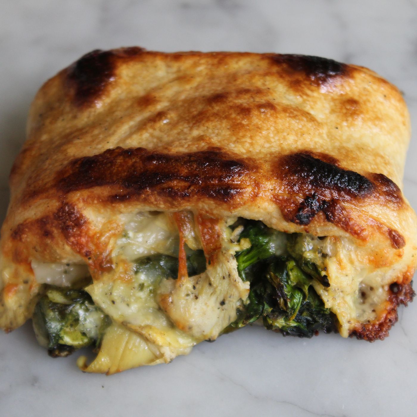 Mini Stromboli Spinach/Artichokes