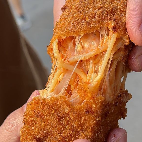 Fried Pasta W/Vodka Sauce
