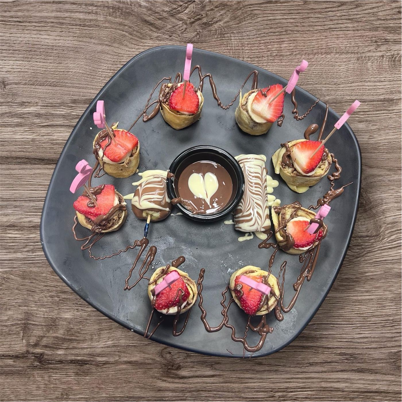 Sushi Roll Walnut Nutella
