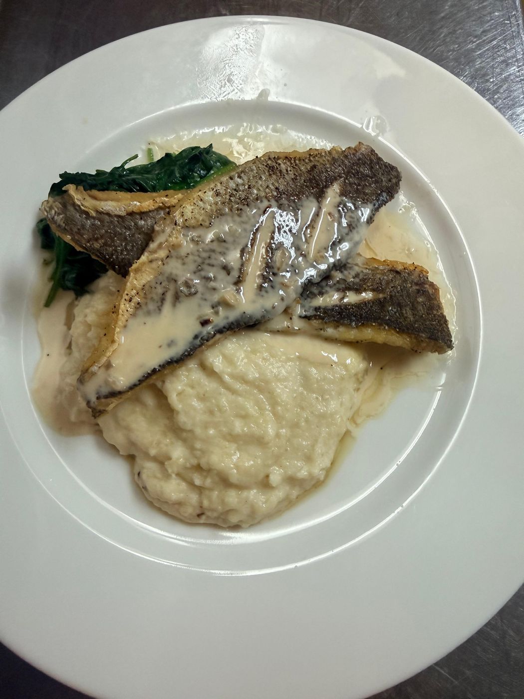 Seared Branzino 