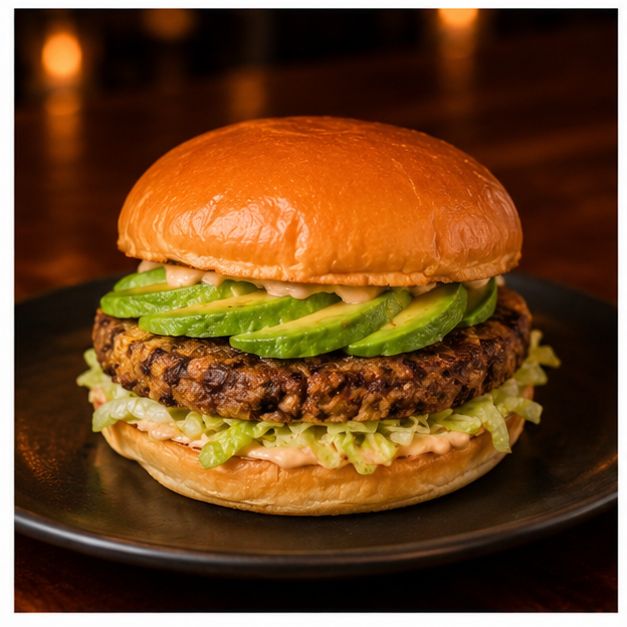 Vegan Beans Burger