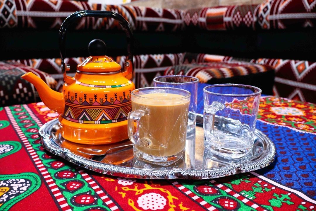 Pot of Karak Tea