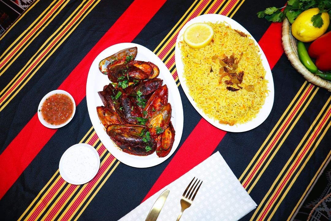 Grilled Seafood Mussels