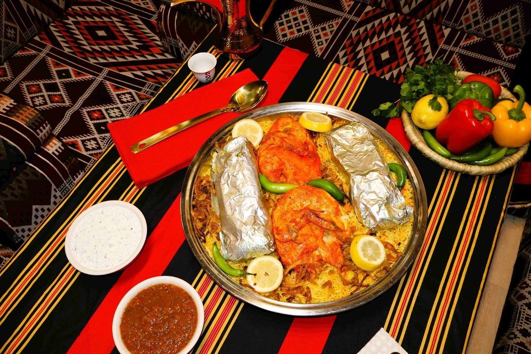 (No.6)Mixed Dishes of Haneeth & Mandi Chicken