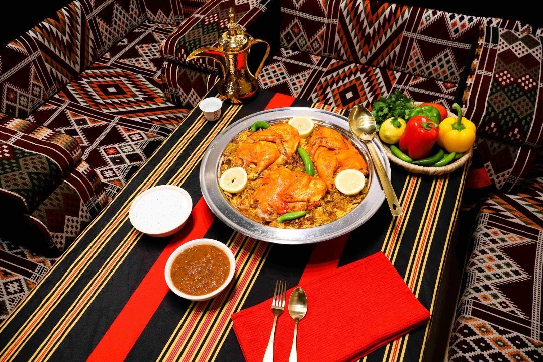 (No.2) Mixed Dishes of Mandi Chicken