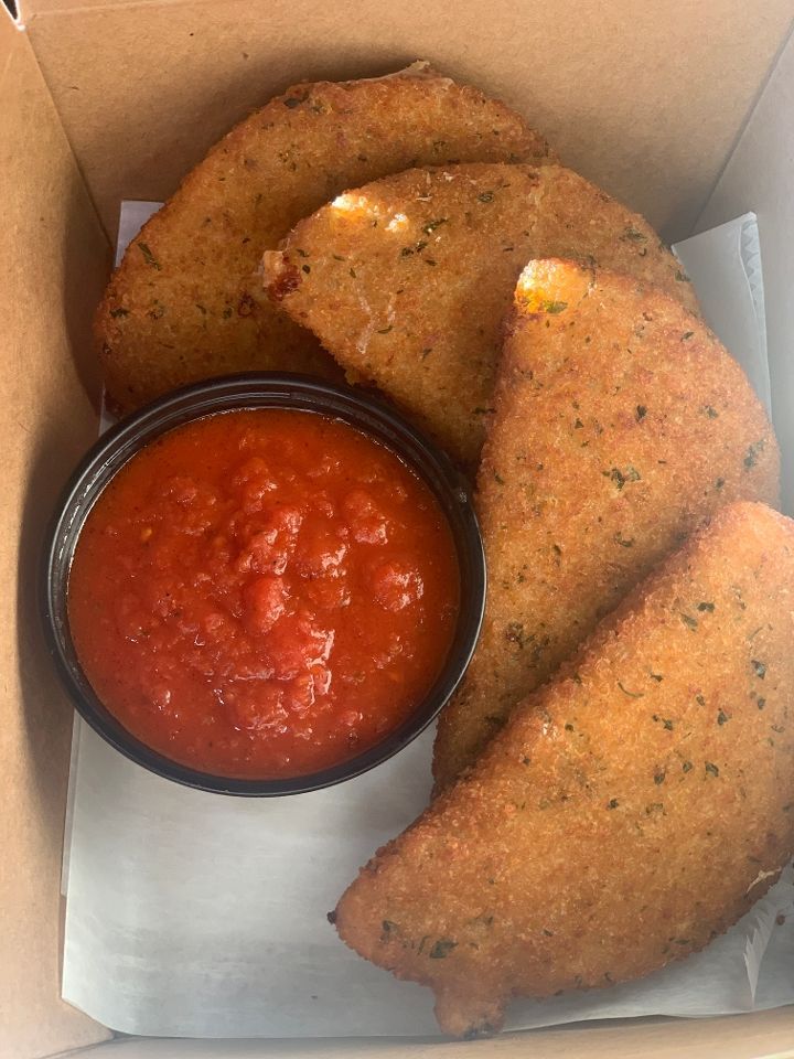 Fried Mozzarella Half Moons