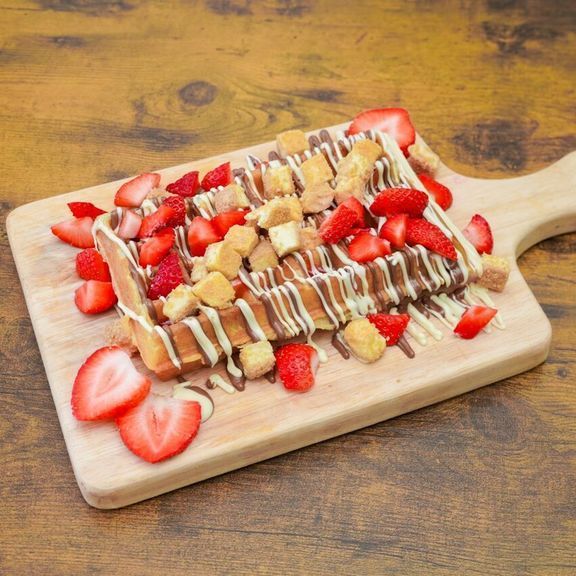 Strawberry Cheesecake Waffle