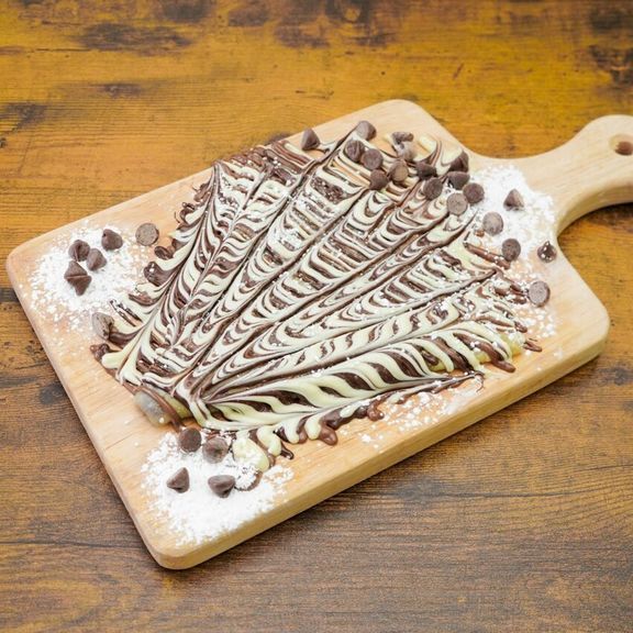 Triple Chocolate Crepe