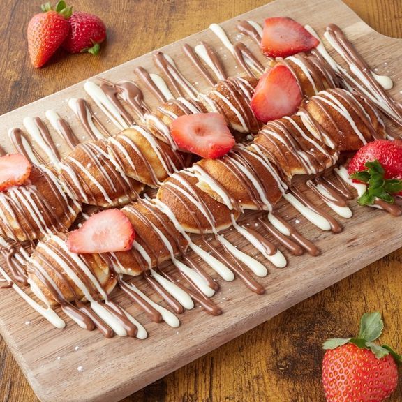 Strawberry Mini Pancakes
