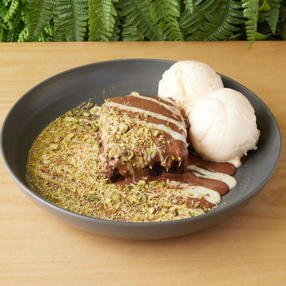Dubai Brownie Sundae