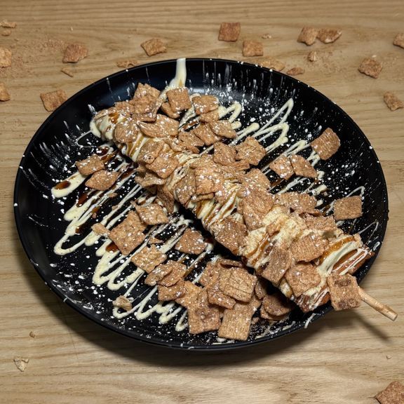 Cinnamon Toast Crunch Waffle Stick