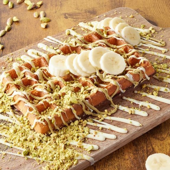 Pistachio Waffle