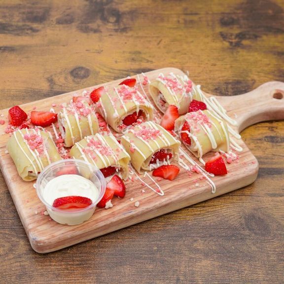Strawberry Shortcake Sushi