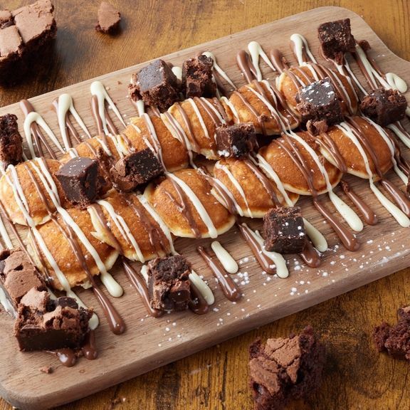 Brownie Sensation Mini Pancakes