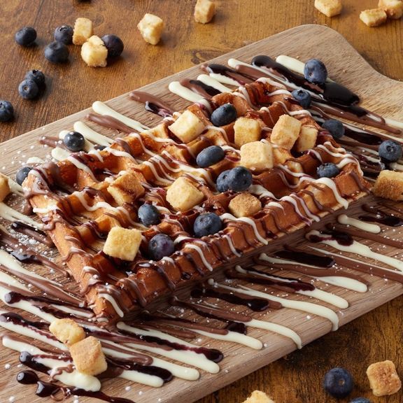 Blueberry Cheesecake Waffle