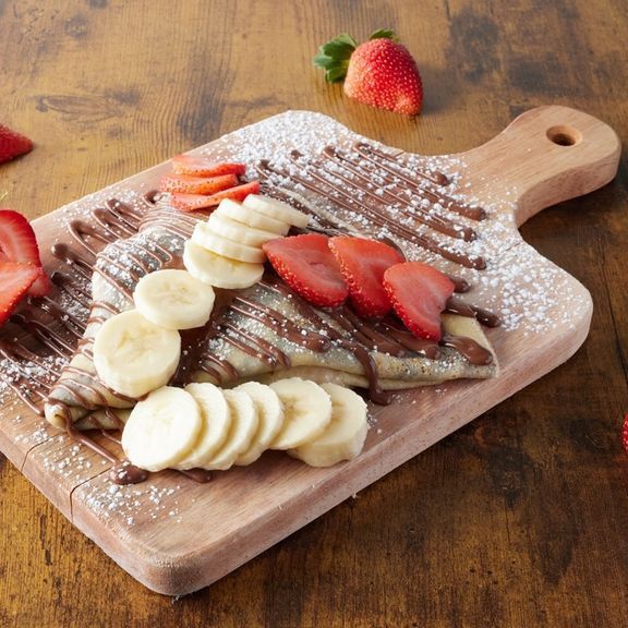 Strawberry Banana Crepe