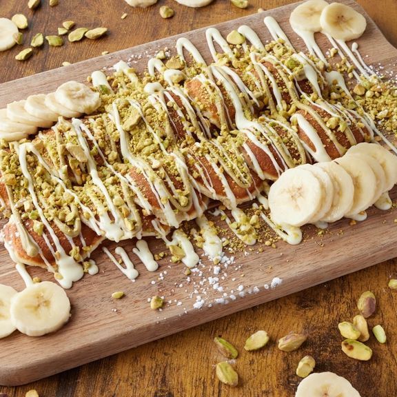 Pistachio Mini Pancakes