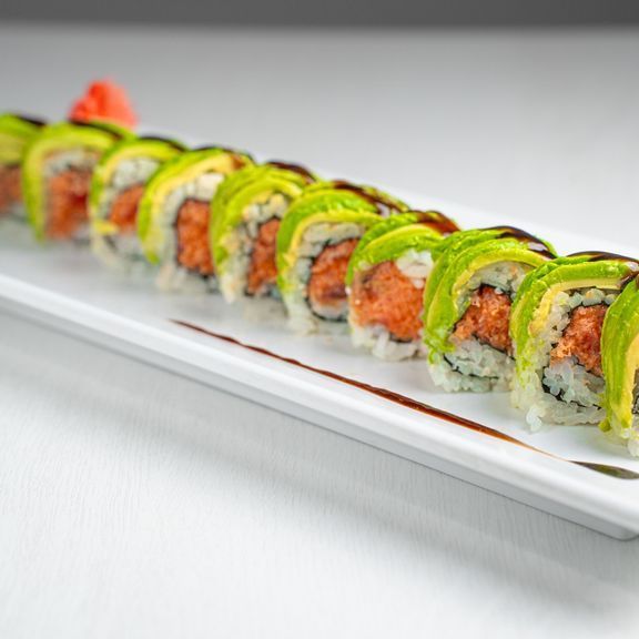 Green dragon roll