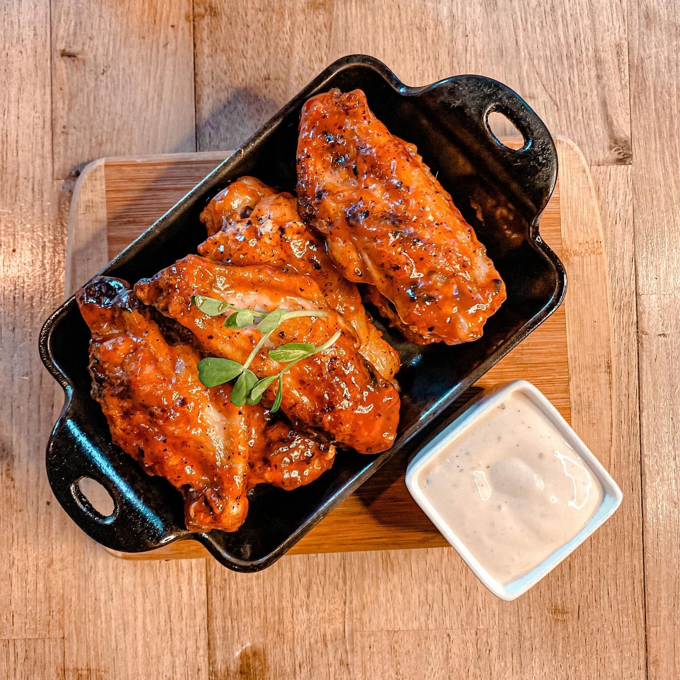 Wood Oven Roasted Chicken Wings