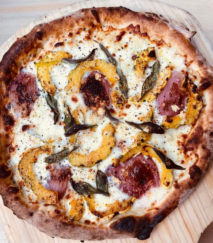Delicata Squash Pizza