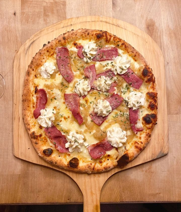 Smoked Hudson Valley Duck Breast Pizza