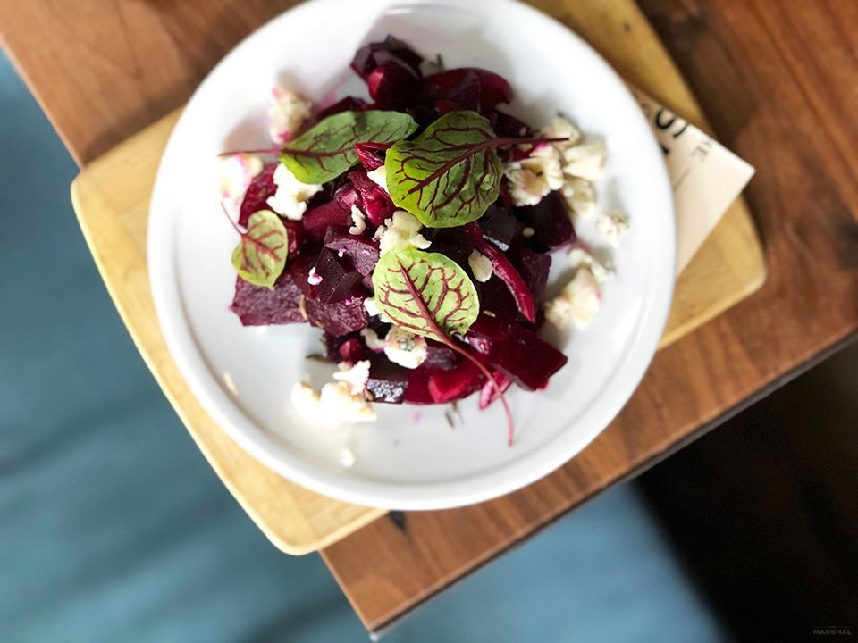 Red & Golden Beet Salad