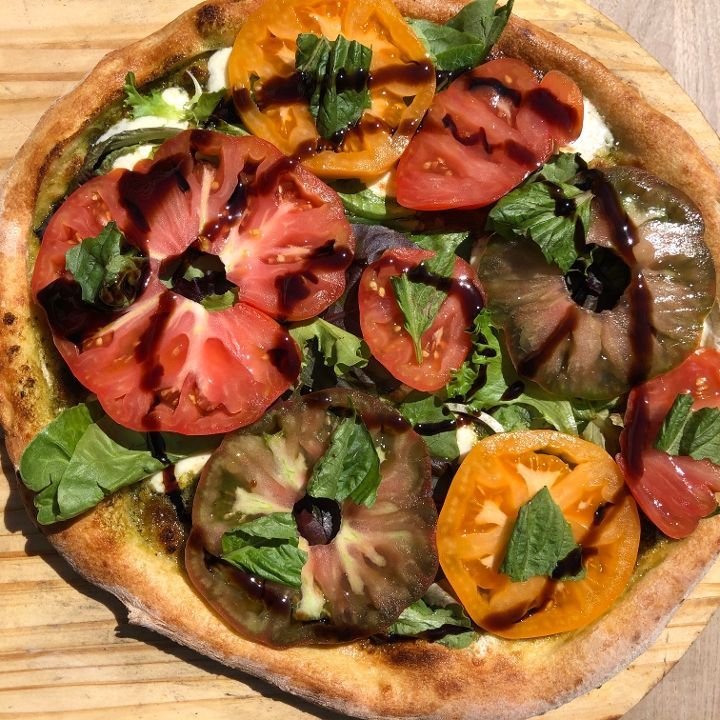 Heirloom Tomato Pizza