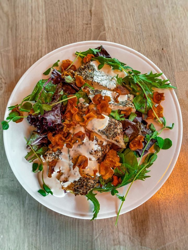 Chicken Paillard Entree Salad