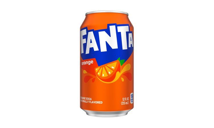 Fanta Orange, Can