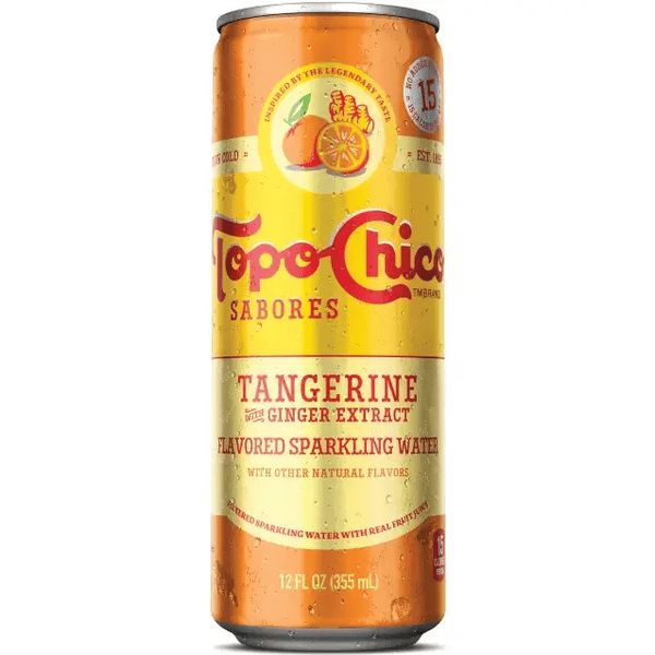 Topo Chico Sabores Tangerine Ginger