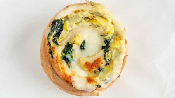 Spinach Artichoke Pinwheel